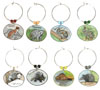 critter wine charms